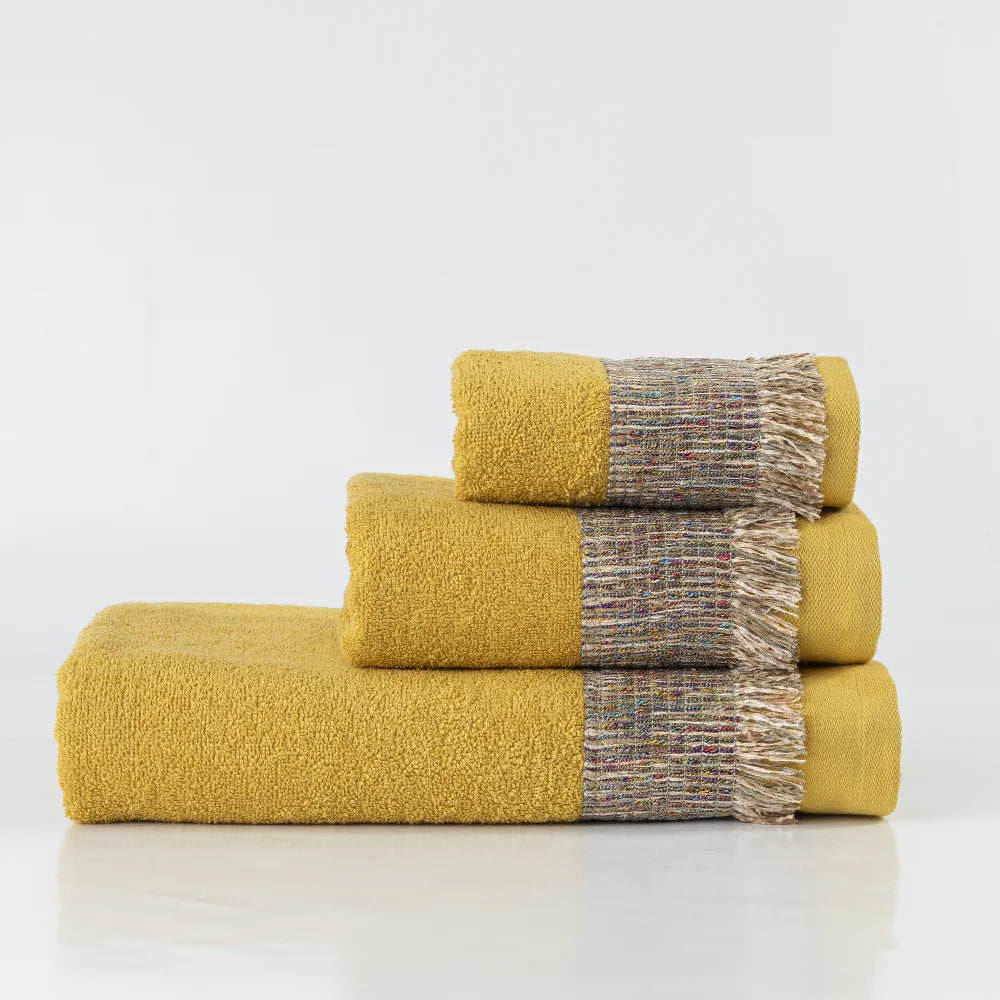 Πετσέτες Σετ 3ΤΜΧ Siesta από την εταιρεία Borea Home Textiles