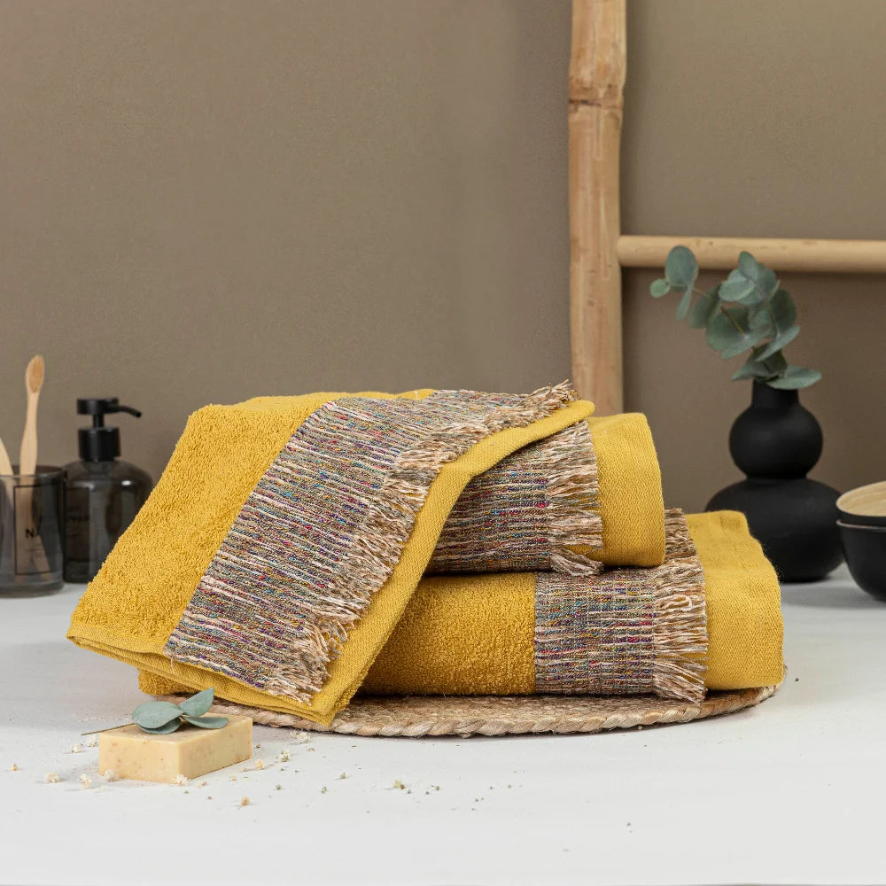 Πετσέτες Σετ 3ΤΜΧ Siesta από την εταιρεία Borea Home Textiles