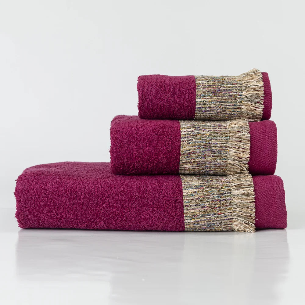 Πετσέτες Σετ 3ΤΜΧ Siesta από την εταιρεία Borea Home Textiles