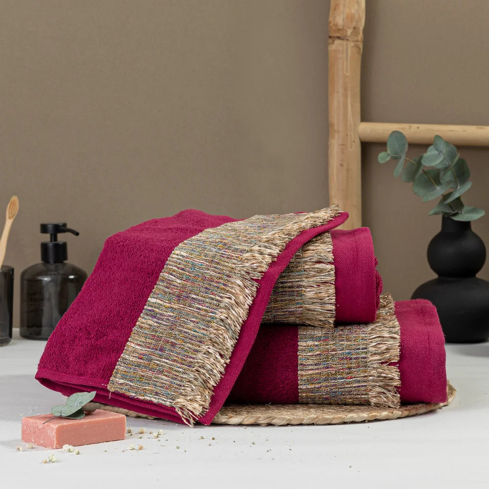 Πετσέτες Σετ 3ΤΜΧ Siesta από την εταιρεία Borea Home Textiles