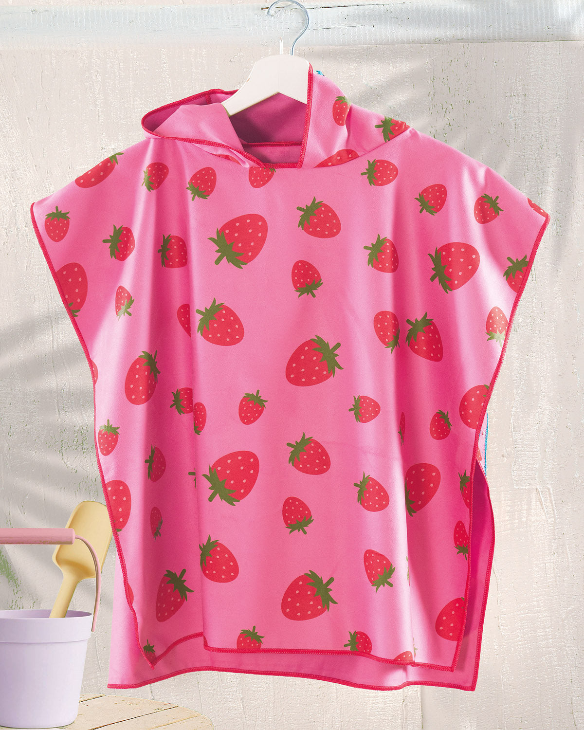 STRAWBERRY FIELDS - ΠΑΙΔΙΚΟ ΠΟΝΤΣΟ ΘΑΛΑΣΣΗΣ 60Χ60 60Χ60 από την εταιρεία Rythmos Home