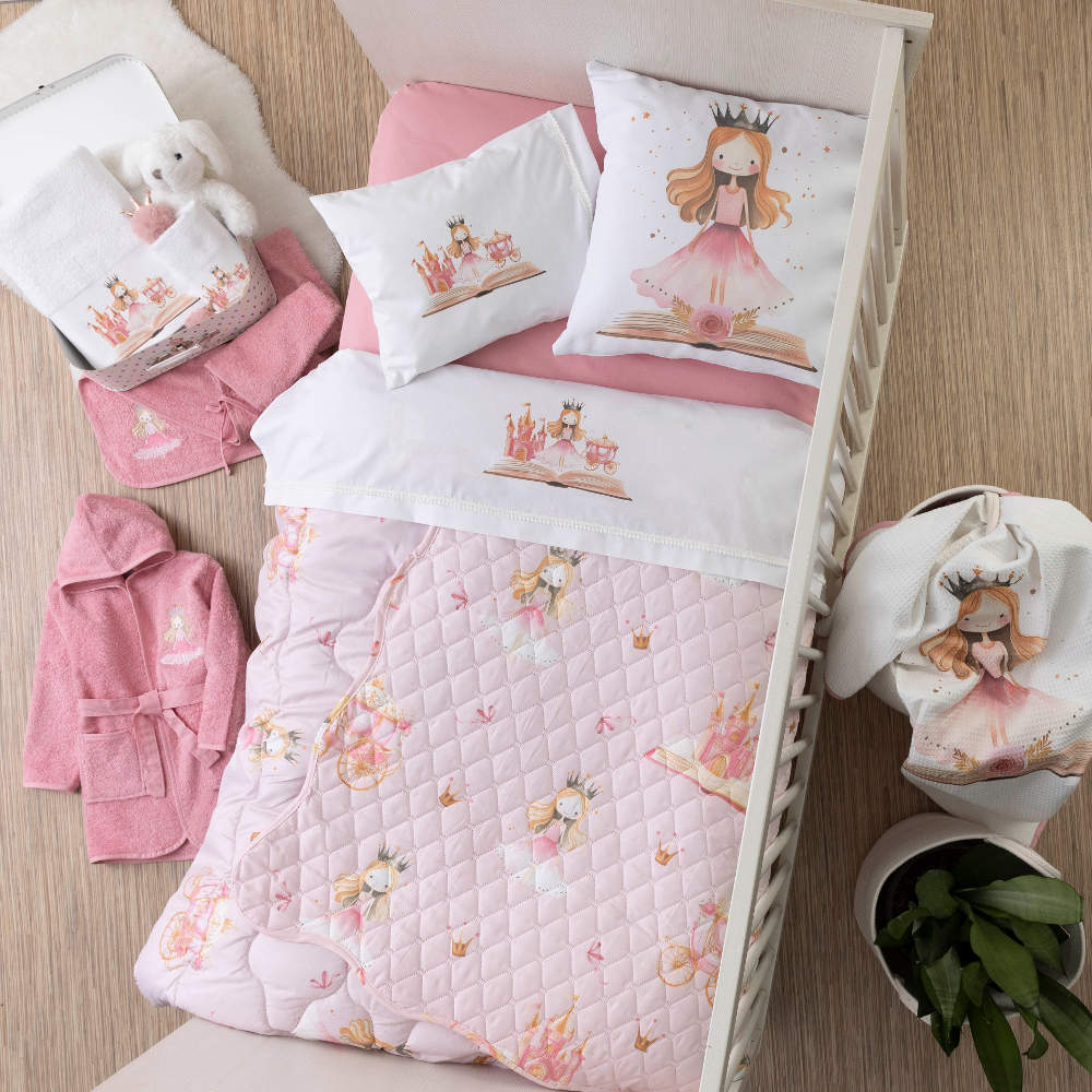 Μπουρνούζι Βρεφικό Princesa από την εταιρεία Borea Home Textiles