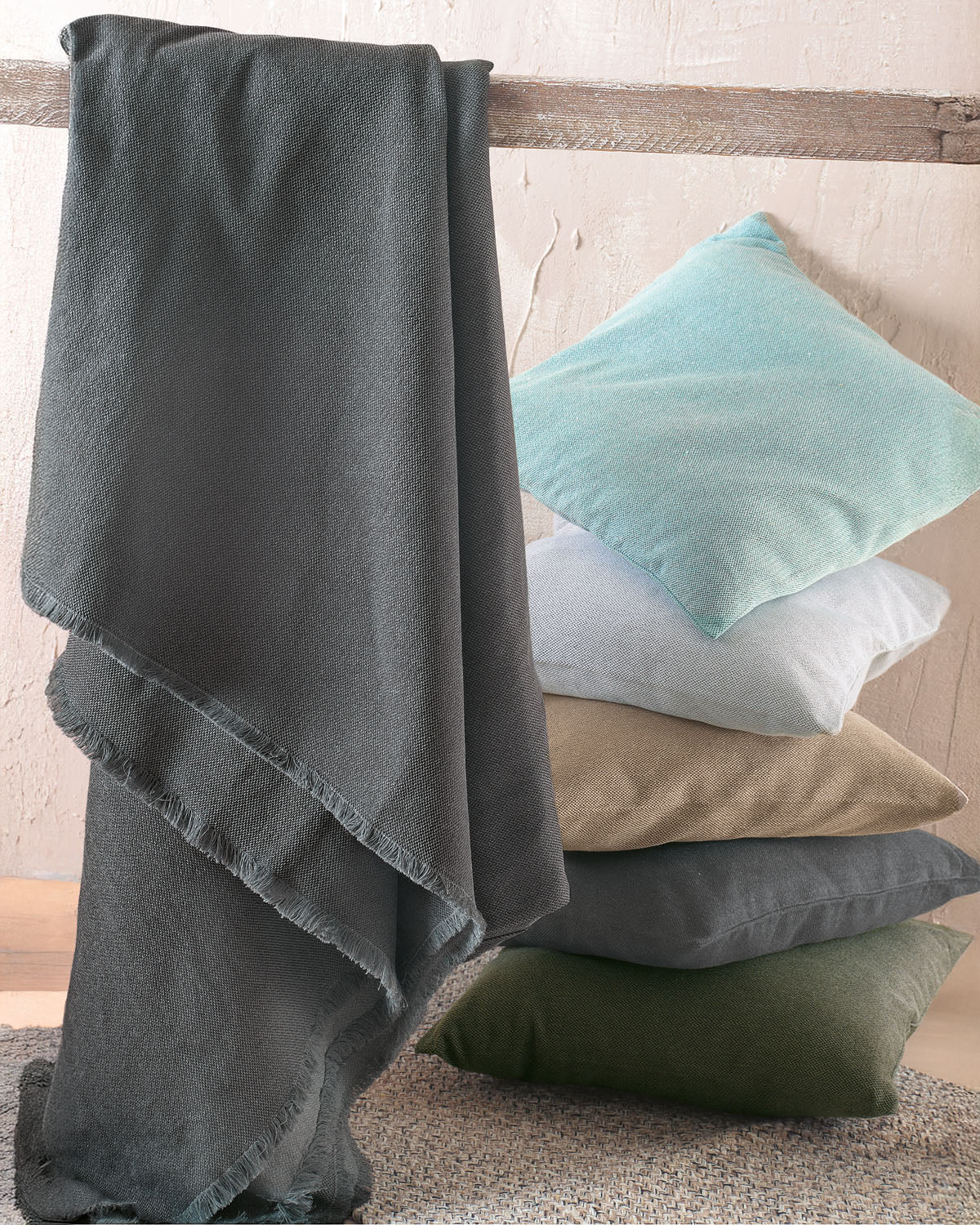 RAVEN Γκρι Ανοιχτό - Μαξιλαροθήκη από την εταιρεία Rythmos Home