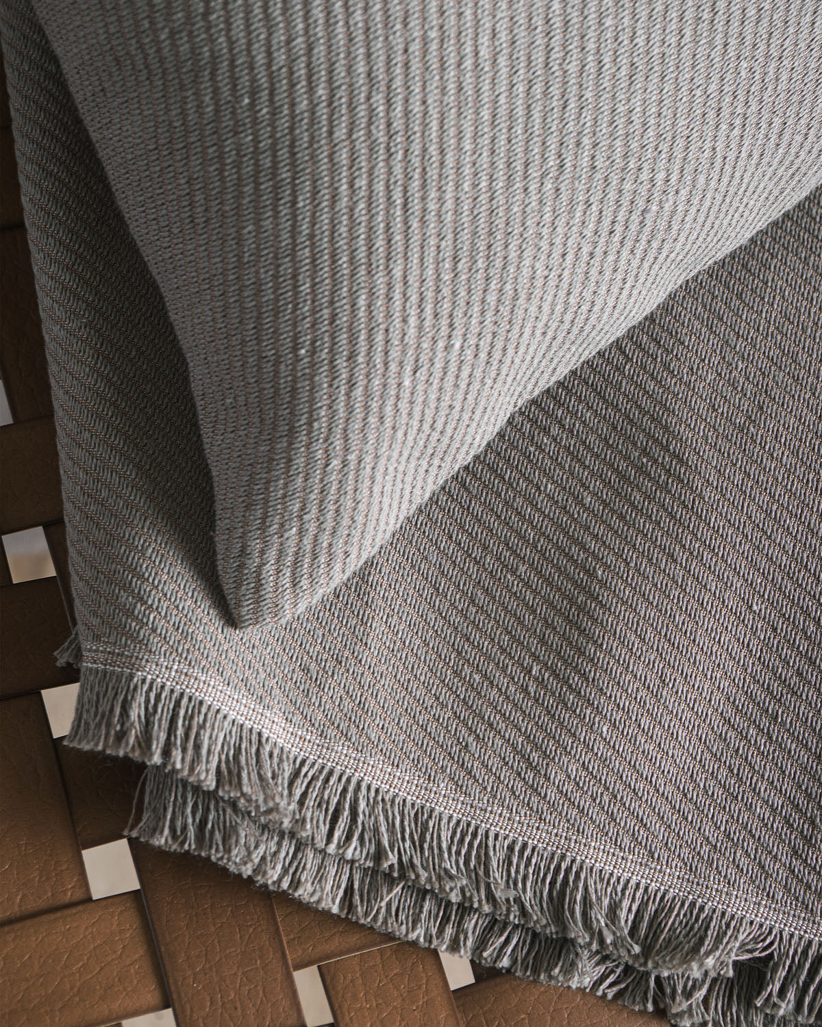 REVE Καφέ Γκρι - Μαξιλαροθήκη από την εταιρεία Rythmos Home