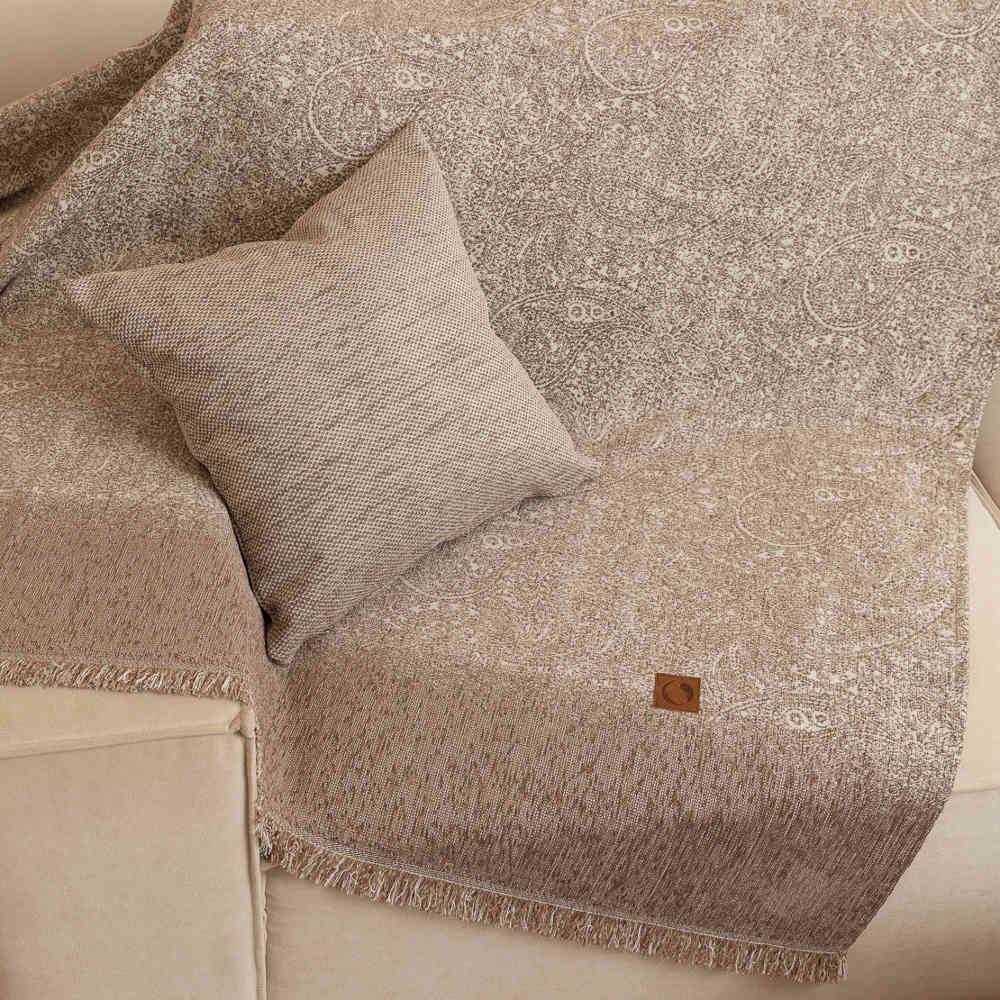 Ριχτάρι Σενίλ Τριθέσιο Babylon από την εταιρεία Borea Home Textiles