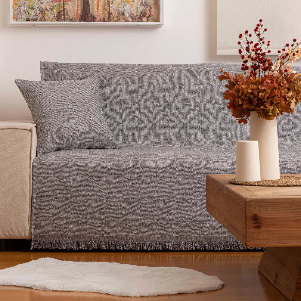 Ριχτάρι Σενίλ Τριθέσιο Bari από την εταιρεία Borea Home Textiles