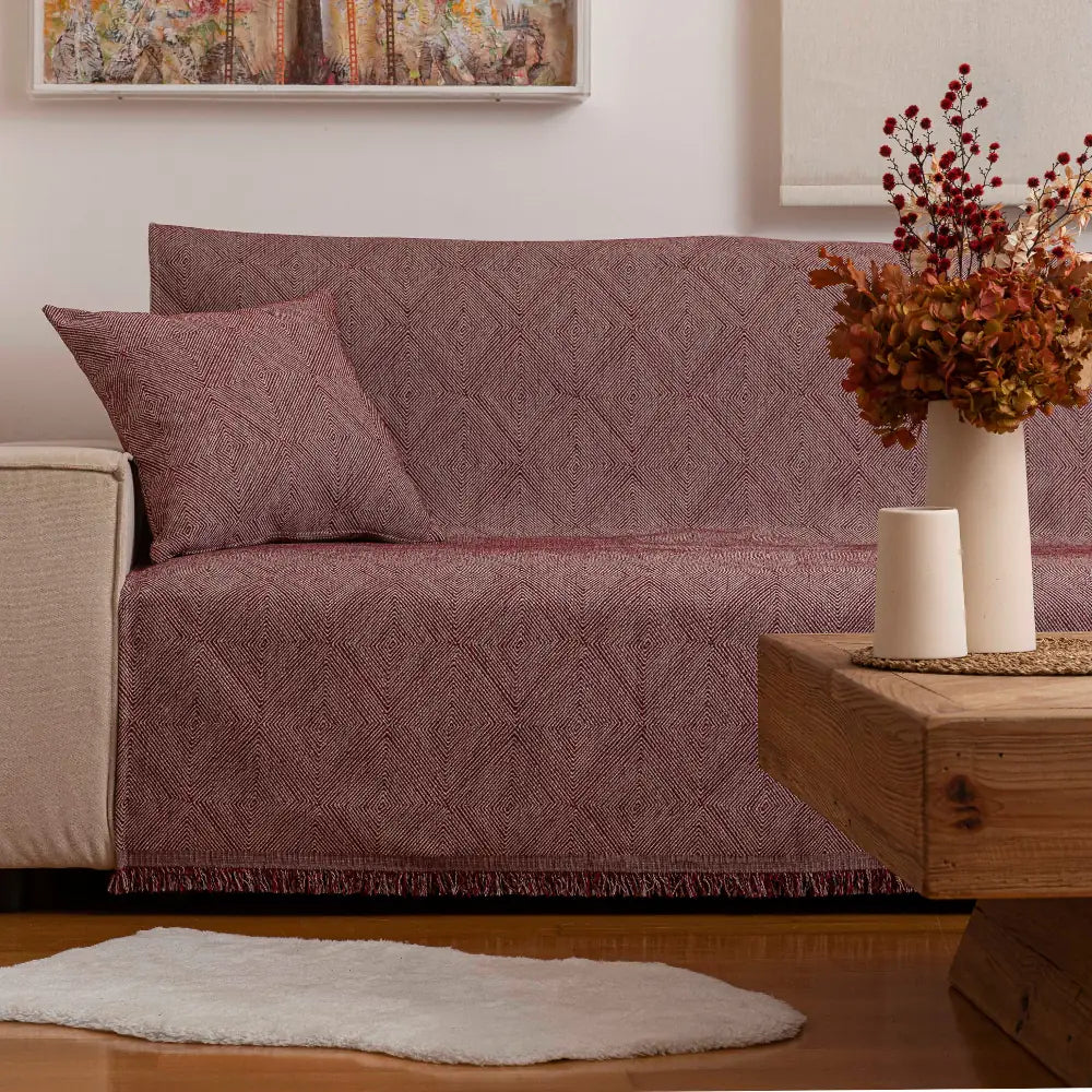 Ριχτάρι Σενίλ Διθέσιο Bari από την εταιρεία Borea Home Textiles