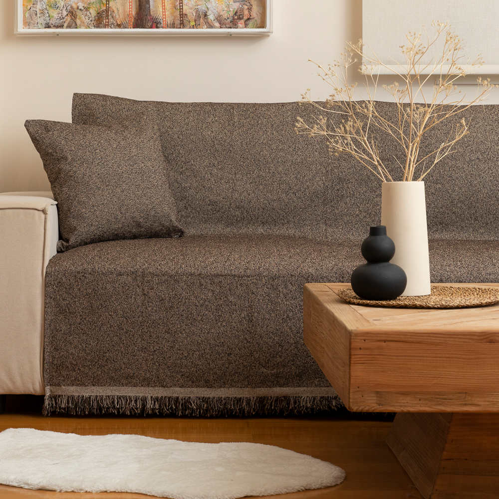 Ριχτάρι Τριθέσιο Plexis από την εταιρεία Borea Home Textiles