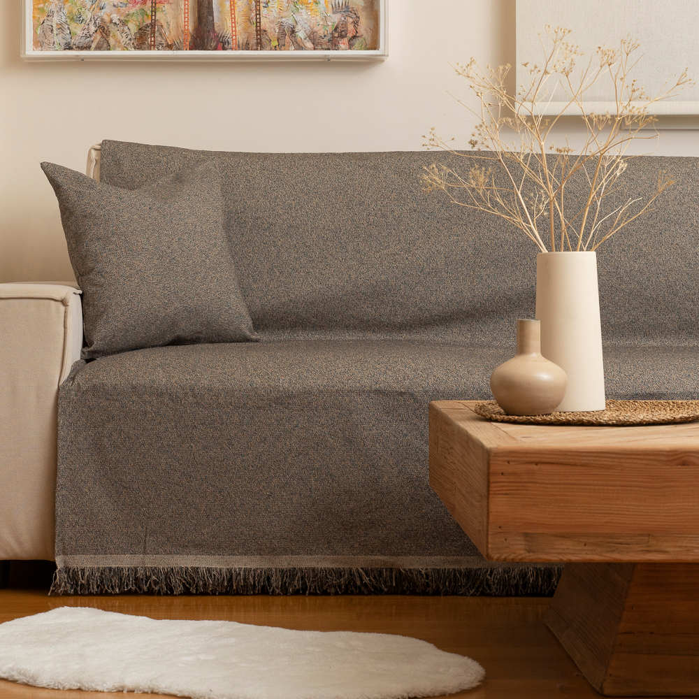 Ριχτάρι Διθέσιο Plexis Πετρόλ 180 x 240 cm ΔΙΘΕΣΙΟ από την εταιρεία Borea Home Textiles