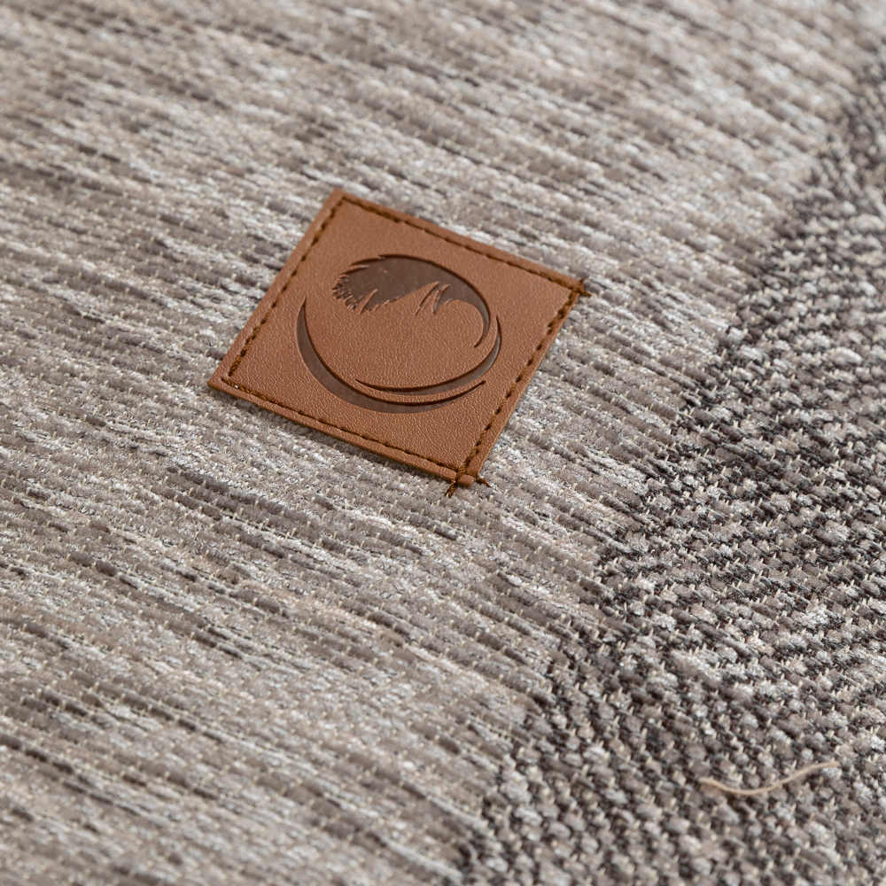 Ριχτάρι Σενίλ Τριθέσιο Square από την εταιρεία Borea Home Textiles