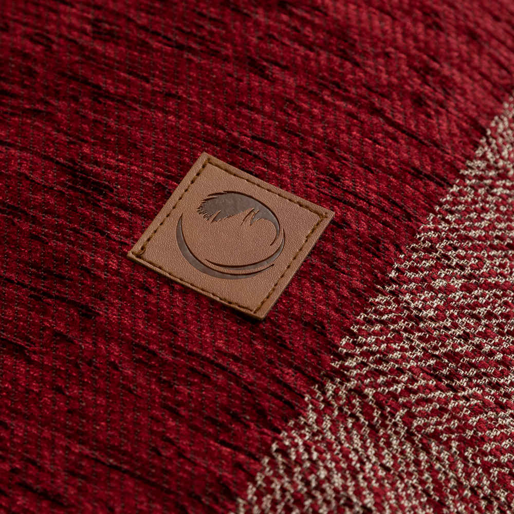 Ριχτάρι Σενίλ Τριθέσιο Square από την εταιρεία Borea Home Textiles