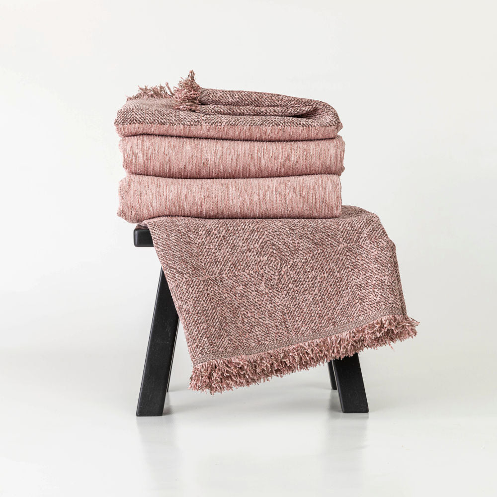 Ριχτάρι Σενίλ Πολυθρόνας Square από την εταιρεία Borea Home Textiles