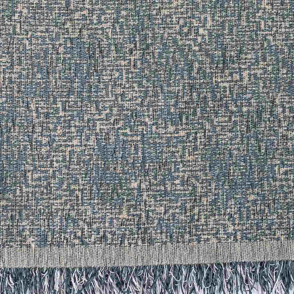 Ριχτάρι Σενίλ Τετραθέσιο Tile Πετρόλ 180 x 350 cm ΤΕΤΡΑΘΕΣΙΟ από την εταιρεία Borea Home Textiles