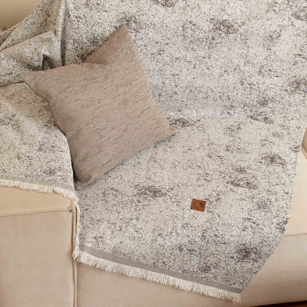 Ριχτάρι Σενίλ Τριθέσιο Trace από την εταιρεία Borea Home Textiles