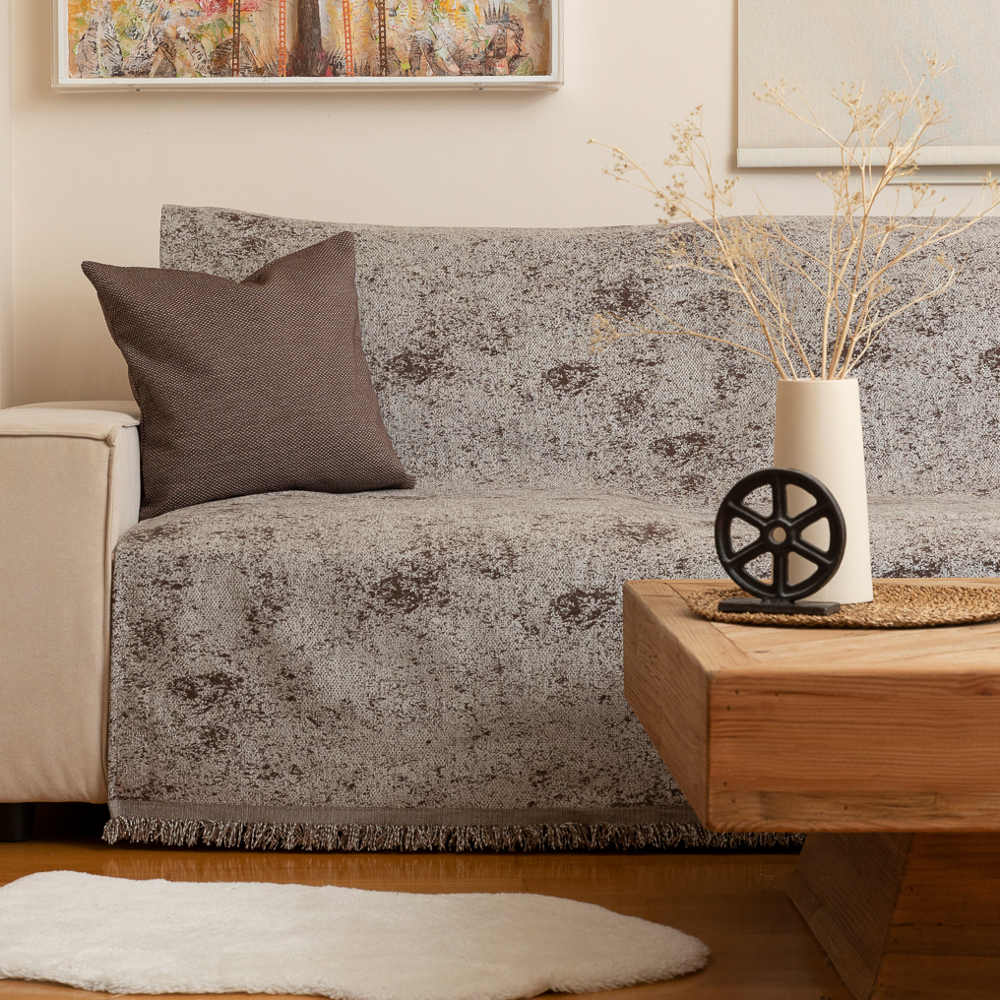 Ριχτάρι Σενίλ Πολυθρόνας Trace από την εταιρεία Borea Home Textiles