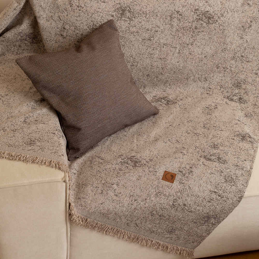 Ριχτάρι Σενίλ Τριθέσιο Trace από την εταιρεία Borea Home Textiles