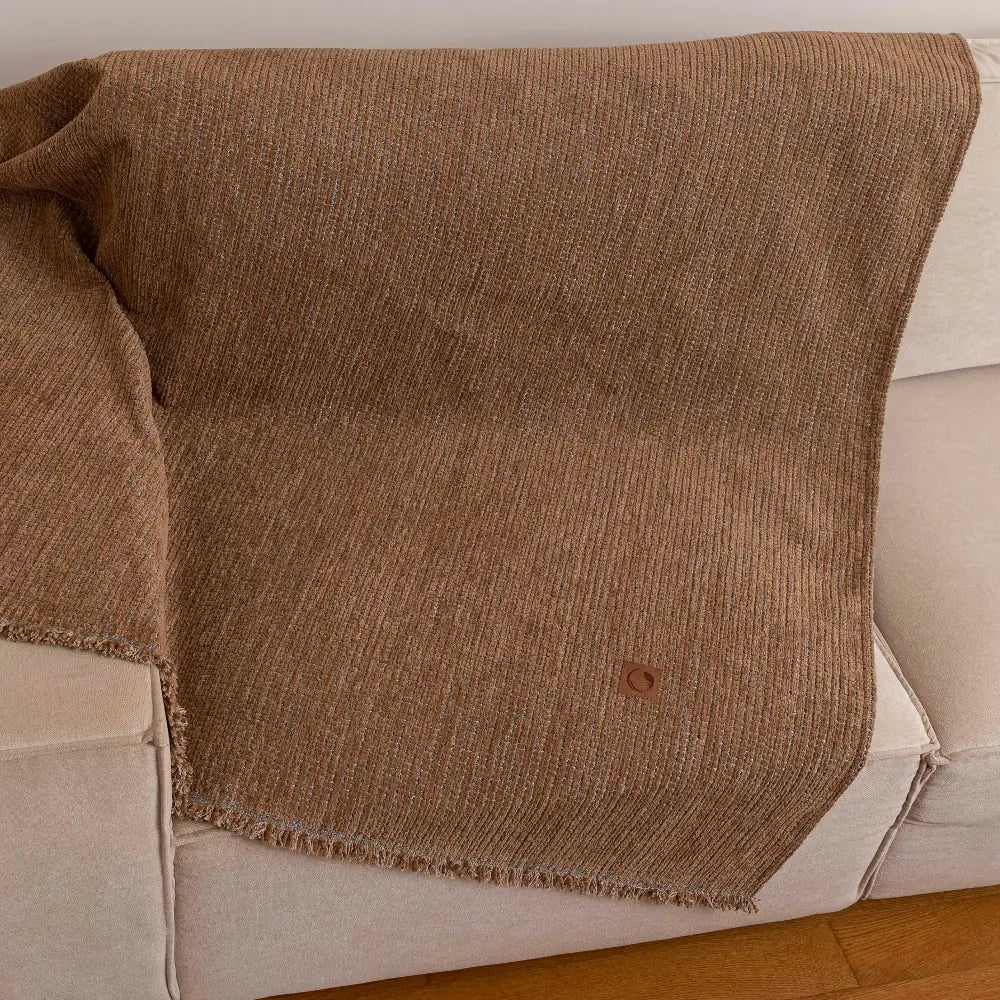 Ριχτάρι Σενίλ Τριθέσιο Velvet από την εταιρεία Borea Home Textiles