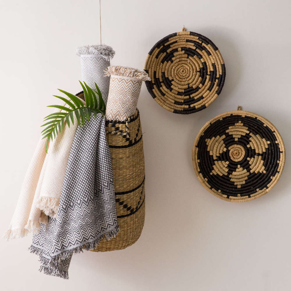 Ριχτάρι Βαμβακερό Τριθέσιο Tribal από την εταιρεία Borea Home Textiles