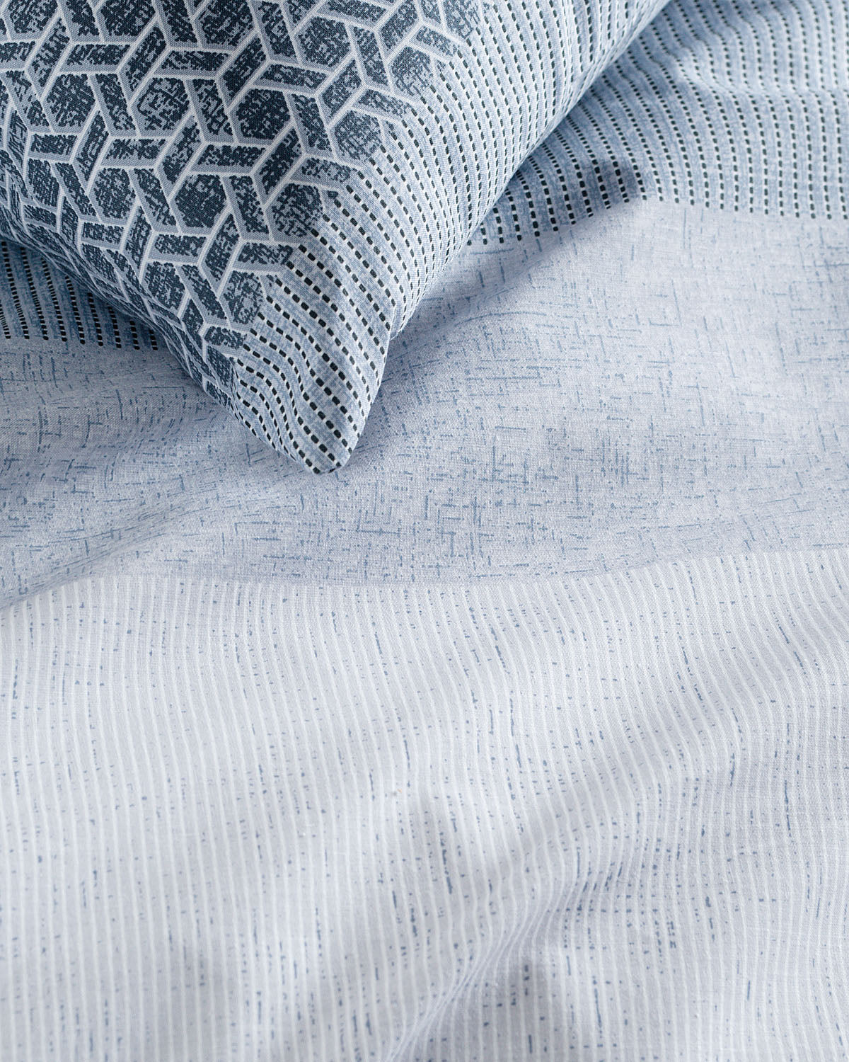 ROBIN Μπλε - Σετ παπλωματοθήκη Next