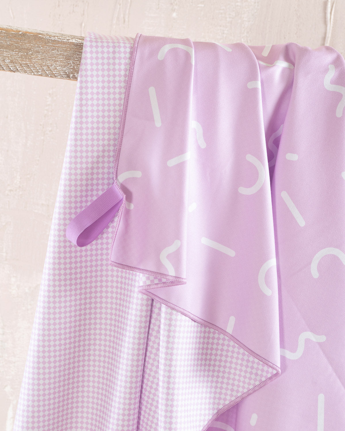 DIFFUSE Μοβ - Πετσέτα ΘΑΛΑΣΣΗΣ από την εταιρεία Rythmos Home