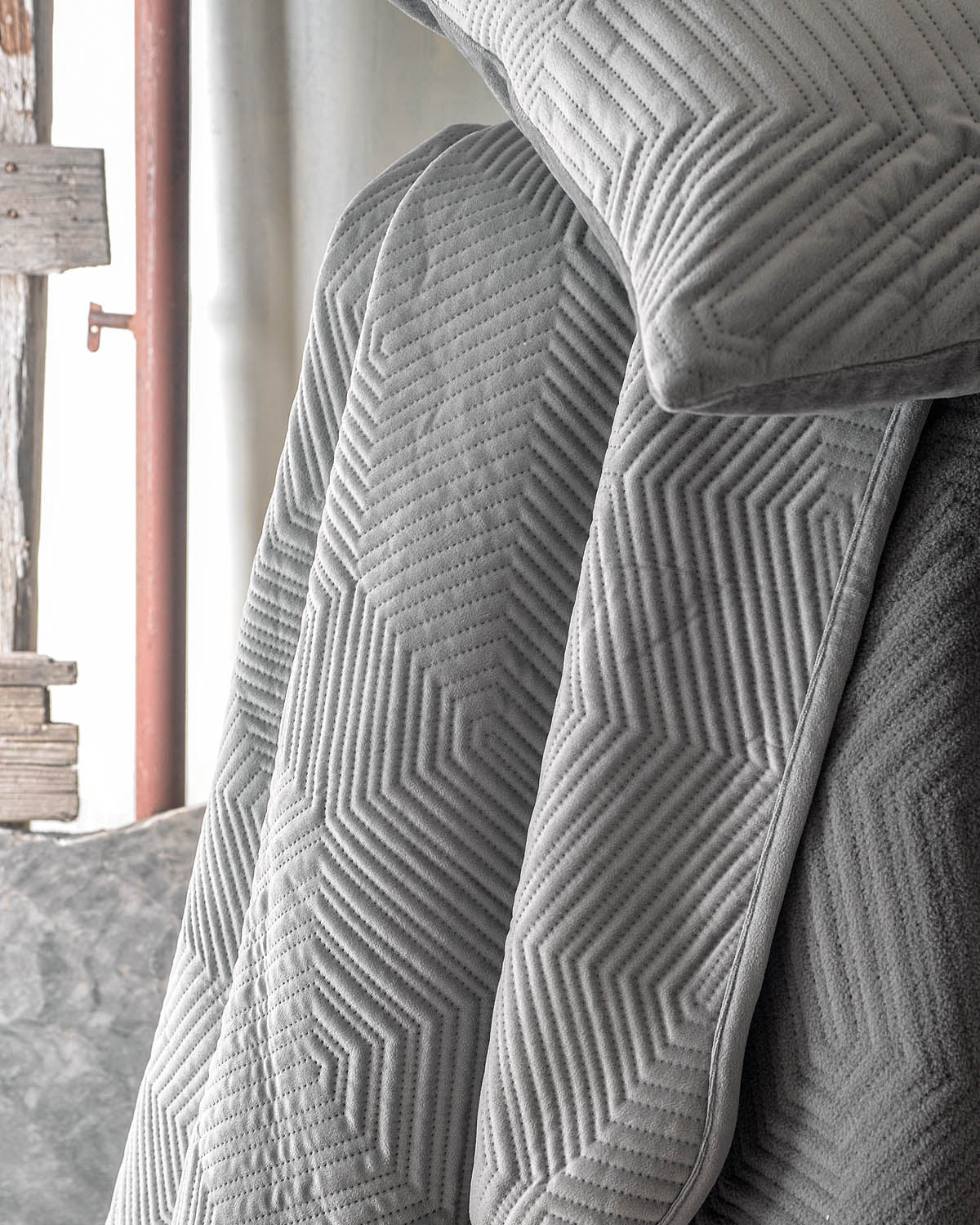 SELMA - Ριχτάρι 180 x 240 Γκρι 180 x 240 από την εταιρεία Rythmos Home