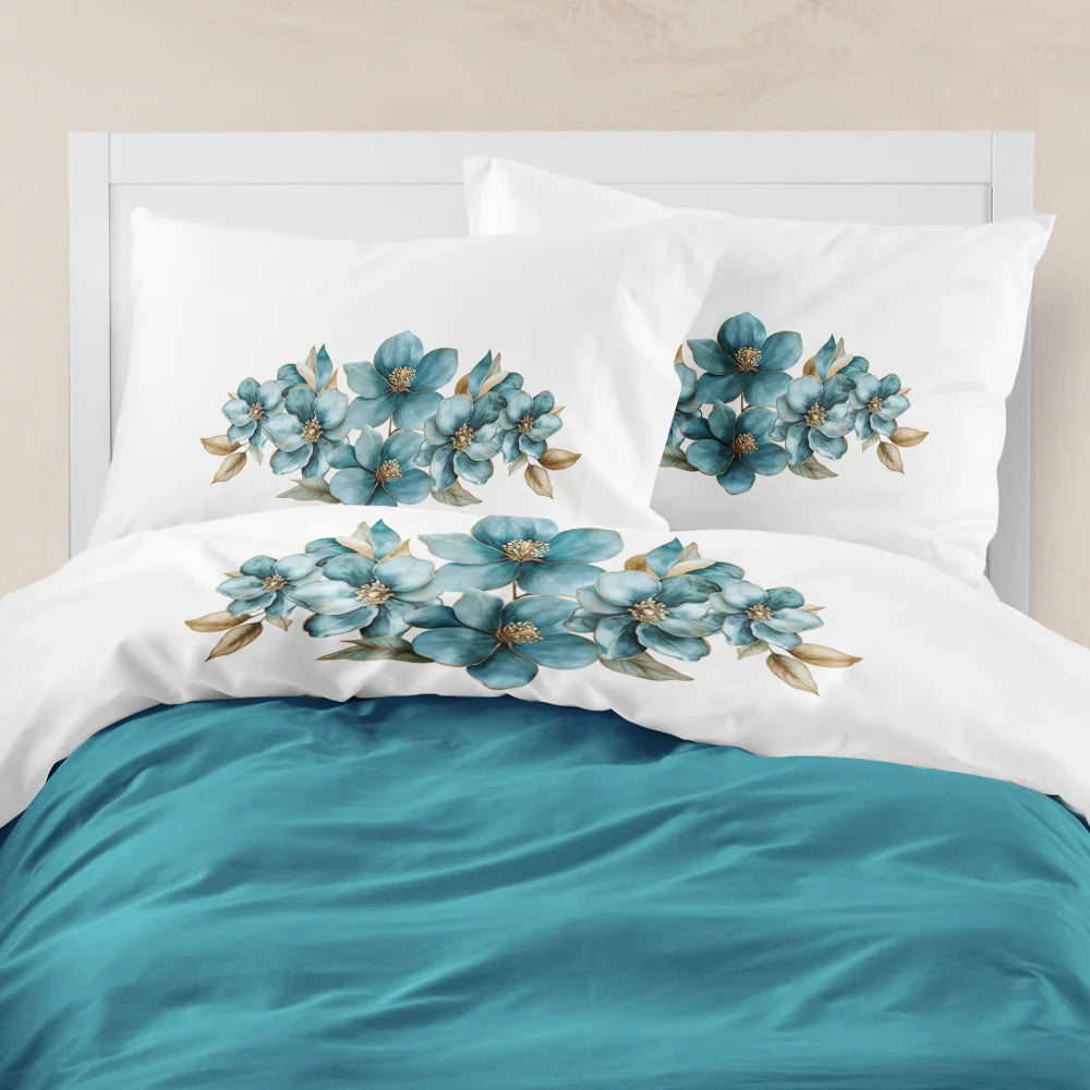 Σεντόνι Digital Print Σετ Emerald Υπέρδιπλο από την εταιρεία Borea Home Textiles