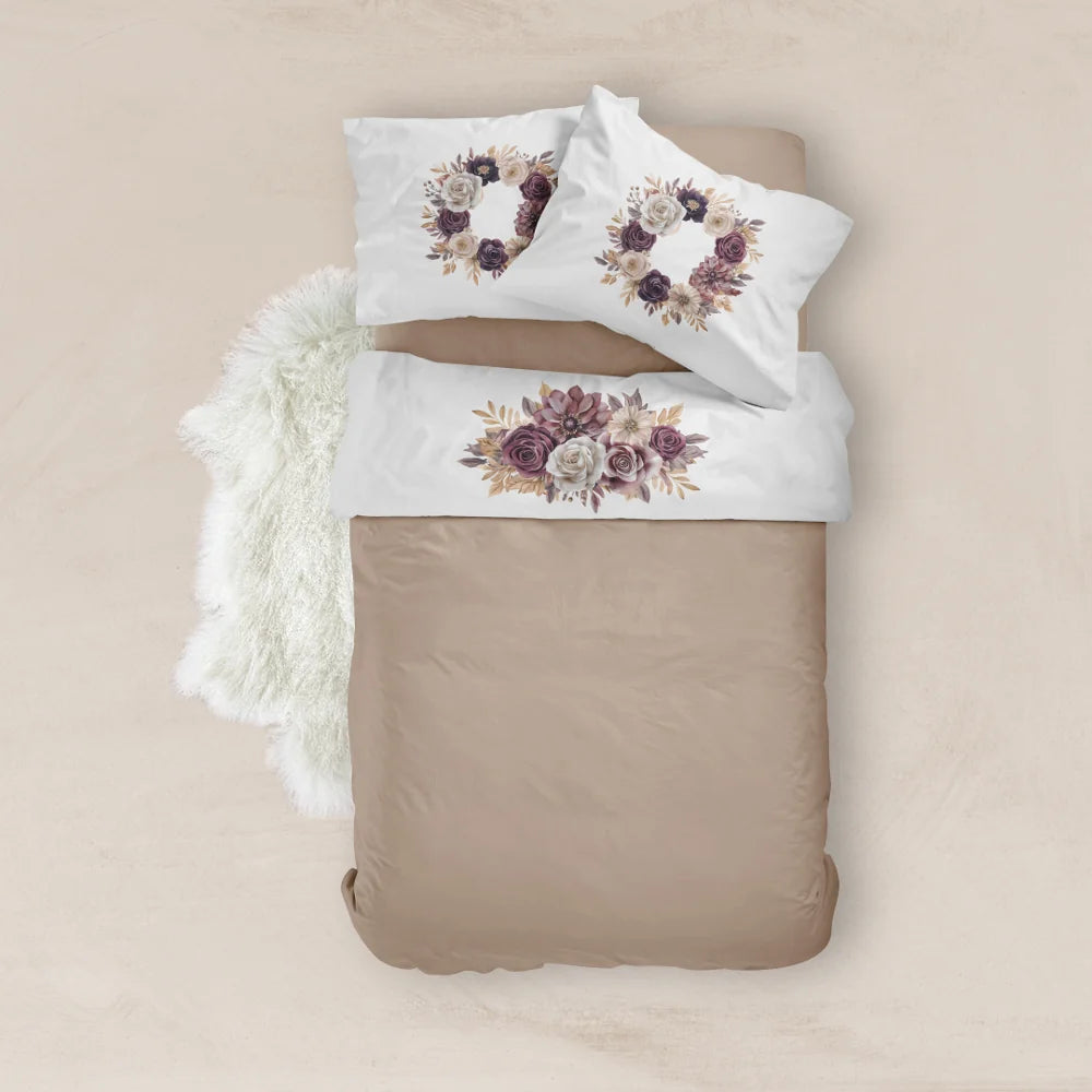 Σεντόνι Digital Print Σετ Gerbera Υπέρδιπλο από την εταιρεία Borea Home Textiles