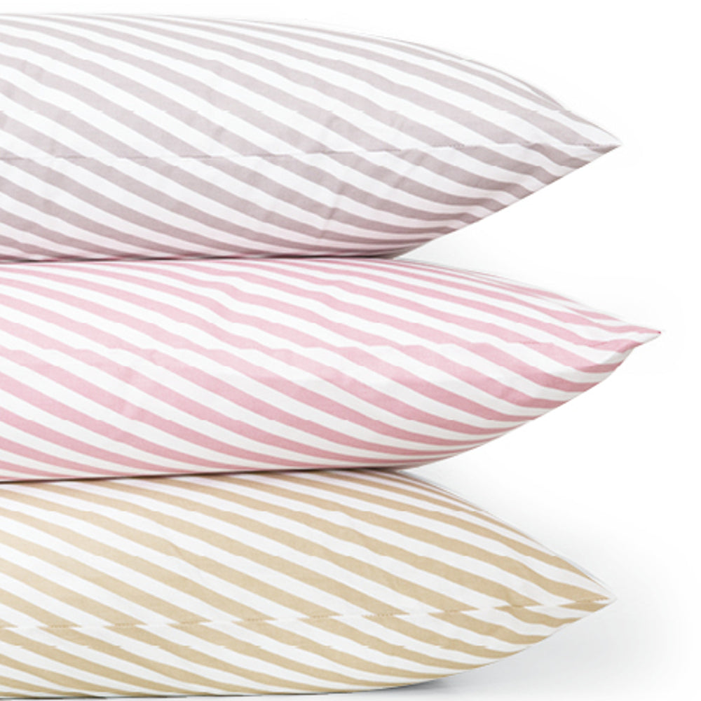 Ζεύγος Μαξιλαροθήκες Mix & Match Diagonal Ροζέ (2) 50 x 70 cm 50 X 70 από την εταιρεία Borea Home Textiles