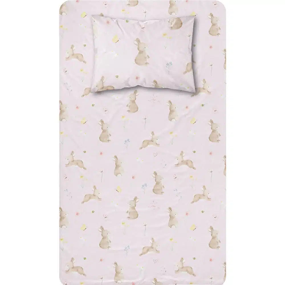 Σεντόνι Σετ 2ΤΜΧ Blush Moνό Ροζ από την εταιρεία Borea Home Textiles
