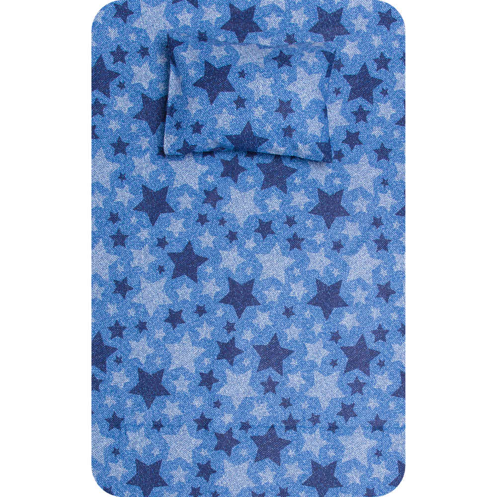Σεντόνι Σετ 2ΤΜΧ Sky Μονό Μπλε από την εταιρεία Borea Home Textiles