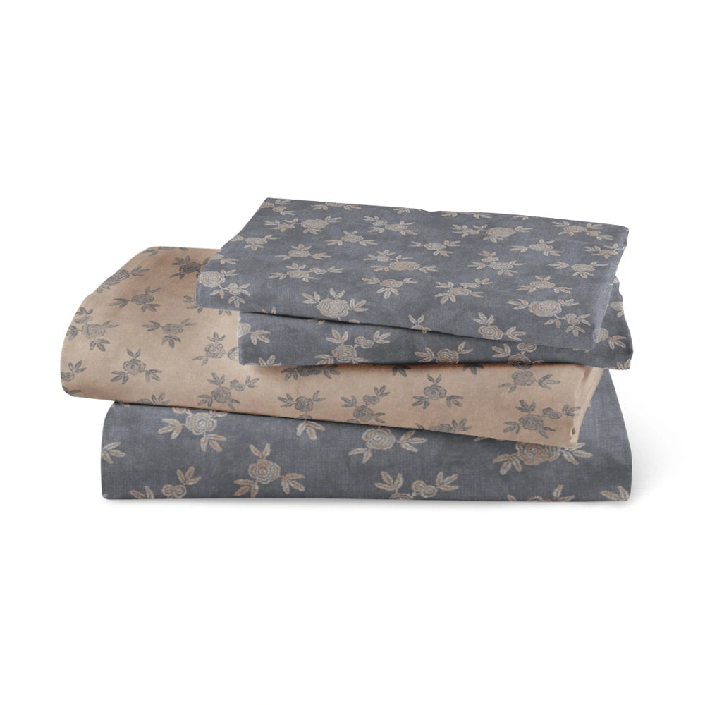 Σεντόνια Εμπριμέ Σετ Elite Μονά από την εταιρεία Borea Home Textiles