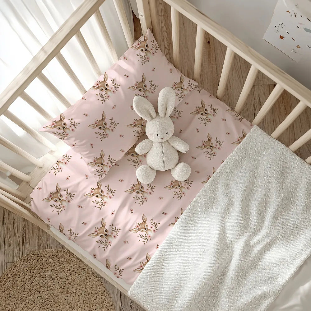 Σεντόνια Κούνιας Σετ Bambi από την εταιρεία Borea Home Textiles