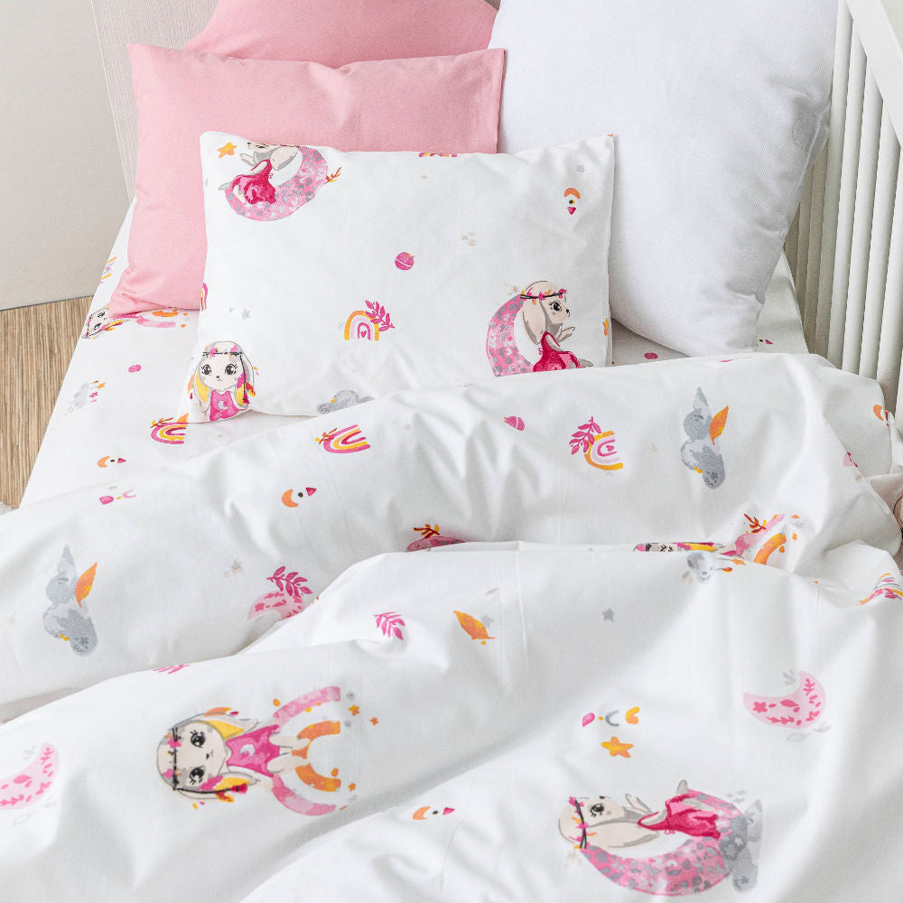 Σεντόνια Κούνιας Σετ Dreamer από την εταιρεία Borea Home Textiles