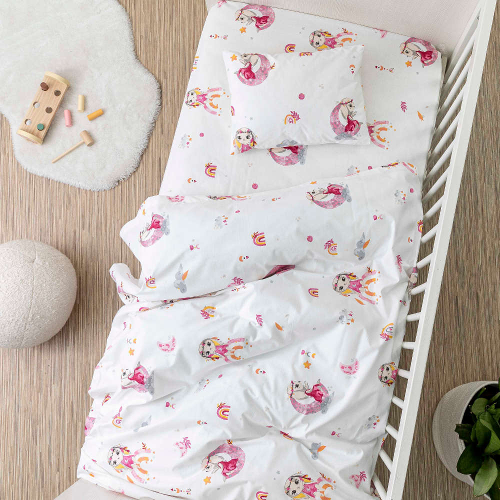 Σεντόνια Κούνιας Σετ Dreamer από την εταιρεία Borea Home Textiles