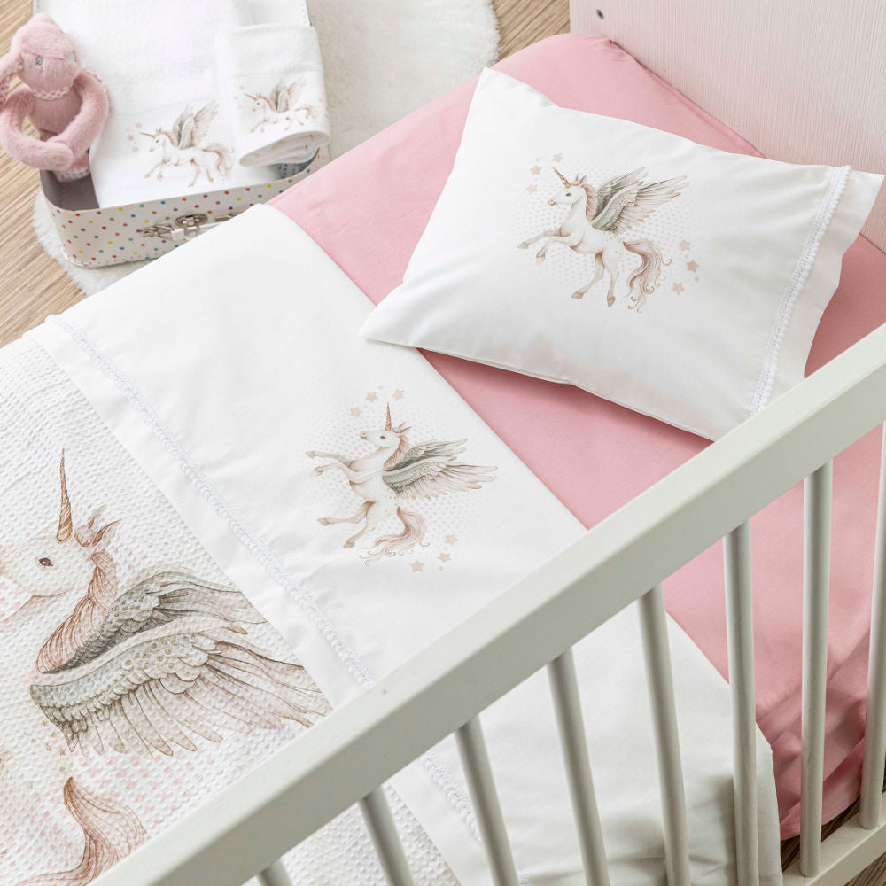 Σεντόνια Κούνιας Σετ Emeralda από την εταιρεία Borea Home Textiles