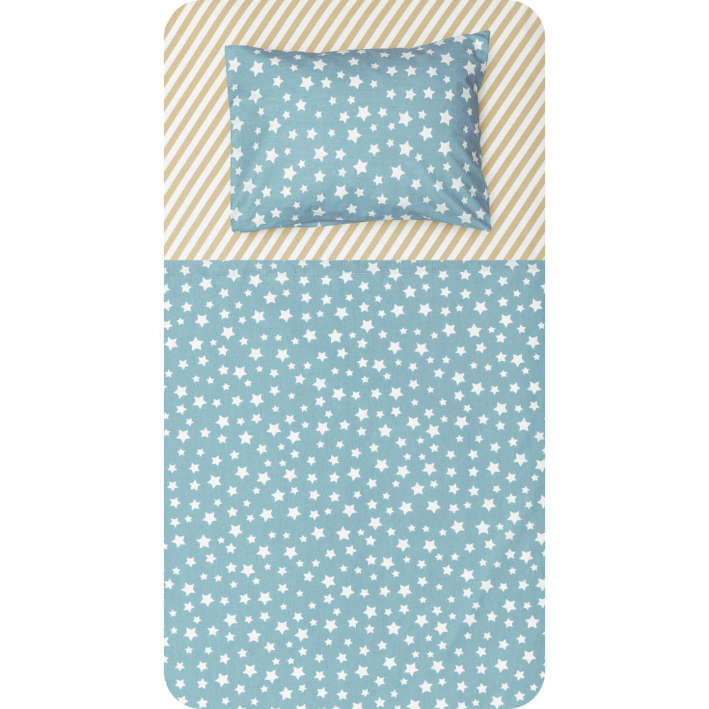 Σεντόνια Κούνιας Σετ Jingle Ροζ από την εταιρεία Borea Home Textiles