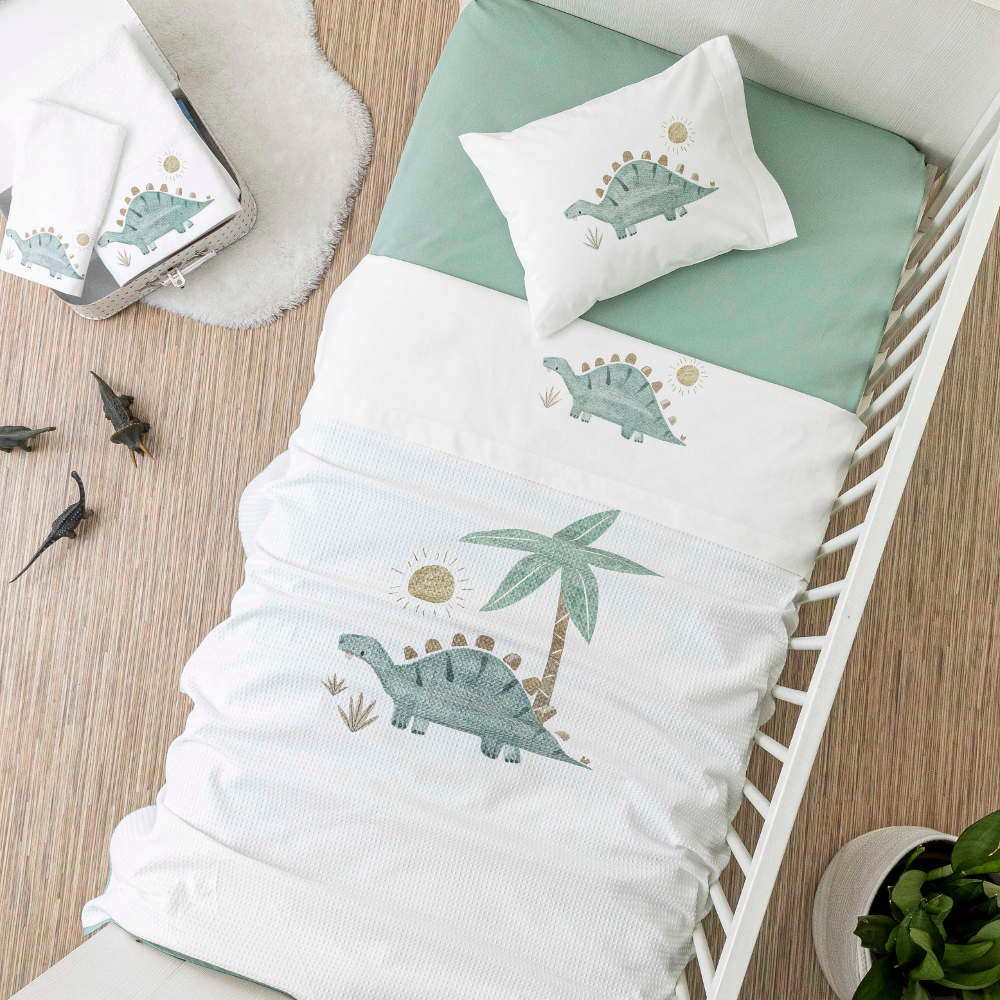 Σεντόνια Κούνιας Σετ Stompy από την εταιρεία Borea Home Textiles
