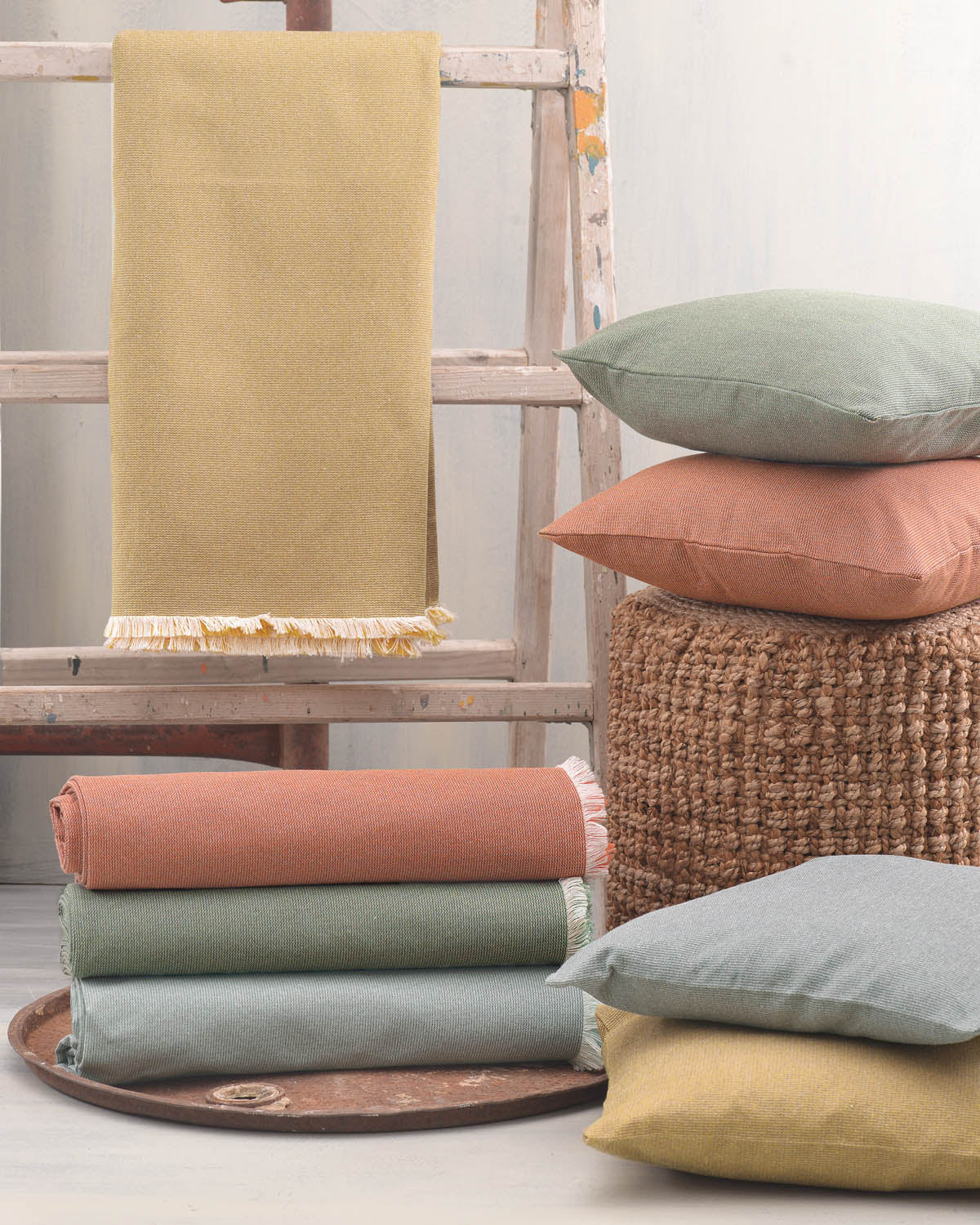 VERACRUZ ΩΧΡΑ - Μαξιλαροθήκη από την εταιρεία Rythmos Home