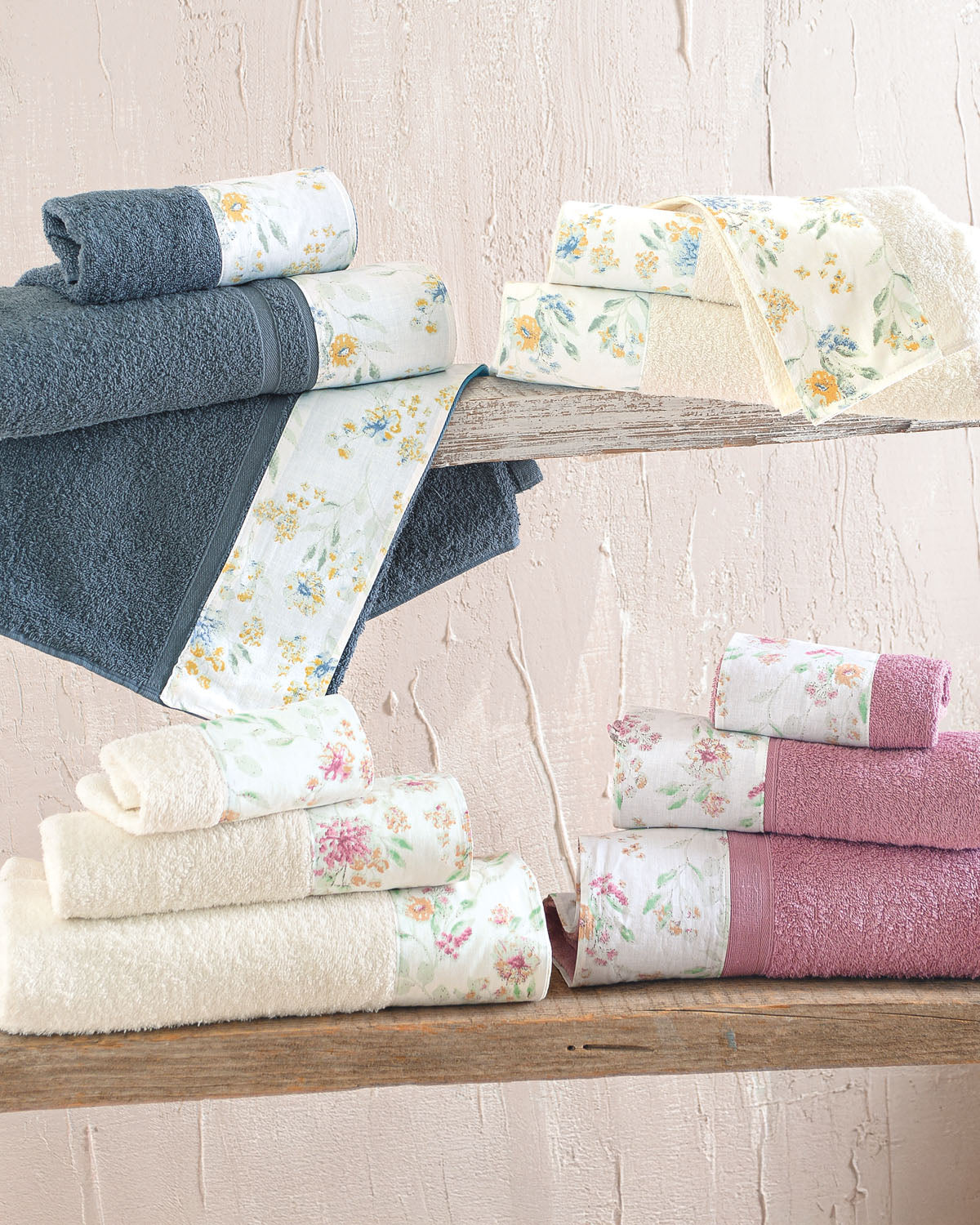 SORIN Εκρού-ΚΙΤΡΙΝΟ - Σετ πετσέτες 3 τεμ. από την εταιρεία Rythmos Home