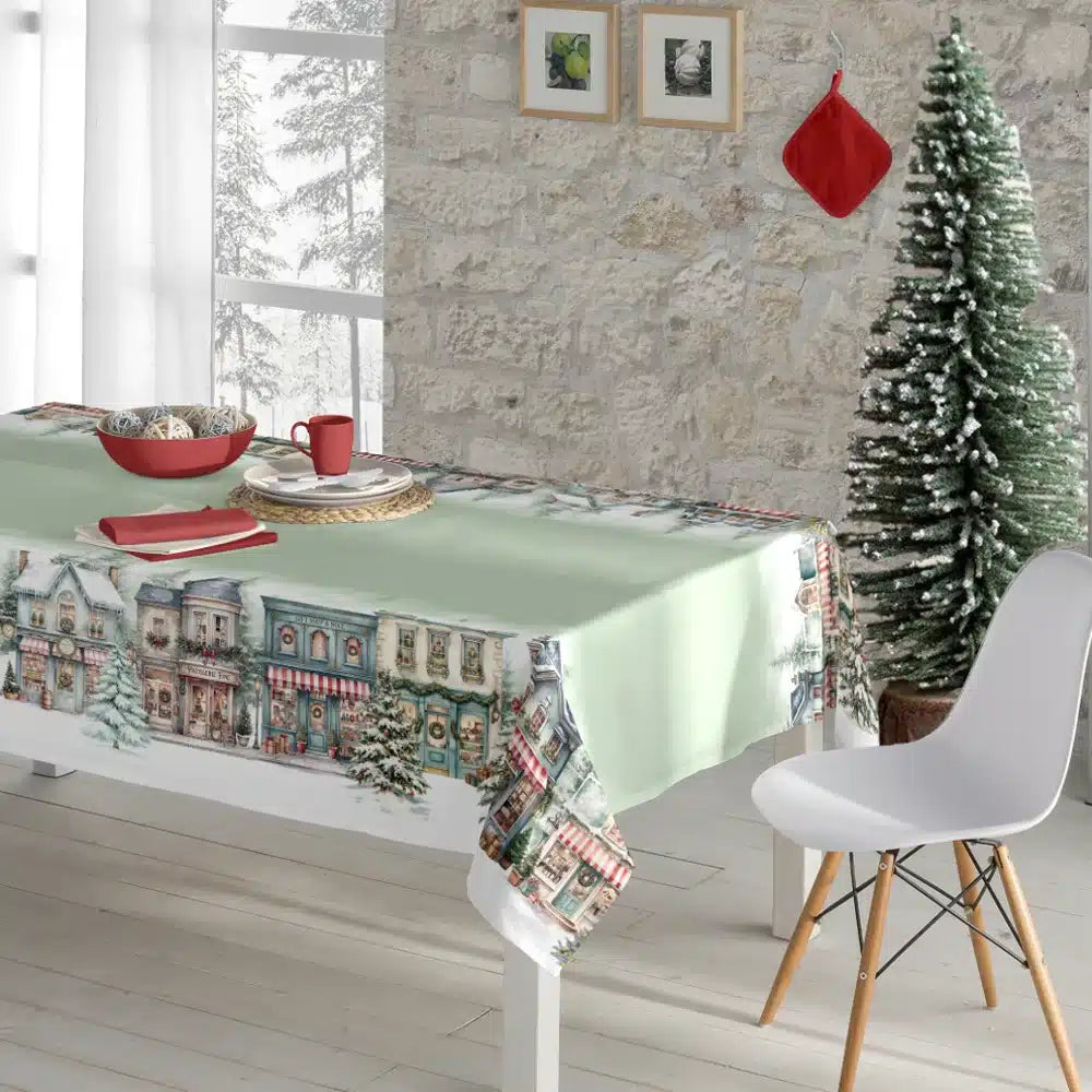 Τραπεζομάντηλο Χριστουγεννιάτικο XmasCity